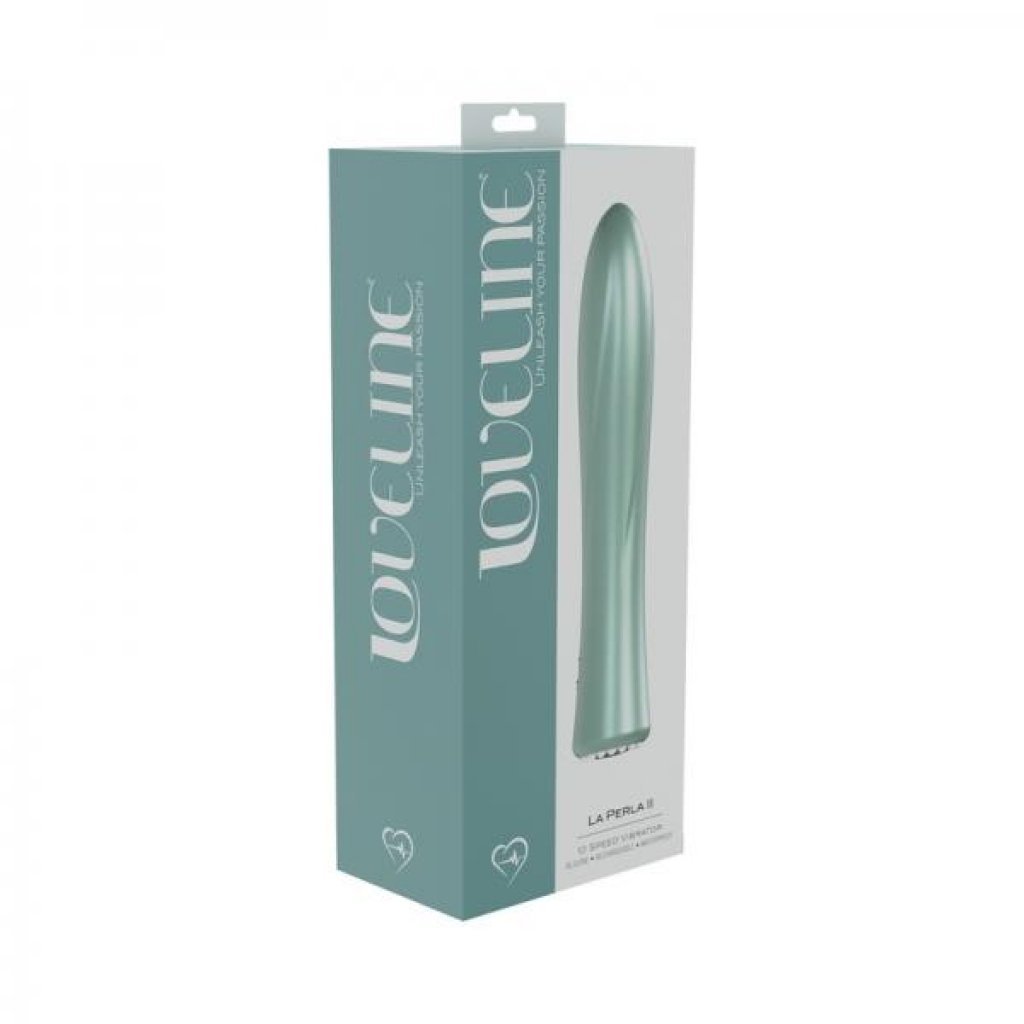 Loveline La Perla II Rechargeable Silicone Vibrator - Elegant Pleasure