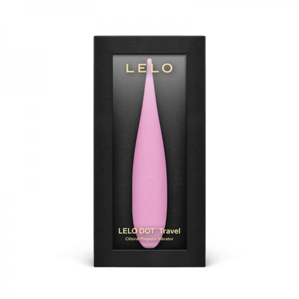 Lelo Dot Travel Clitoral Pinpoint Vibrator Pink - Lelo