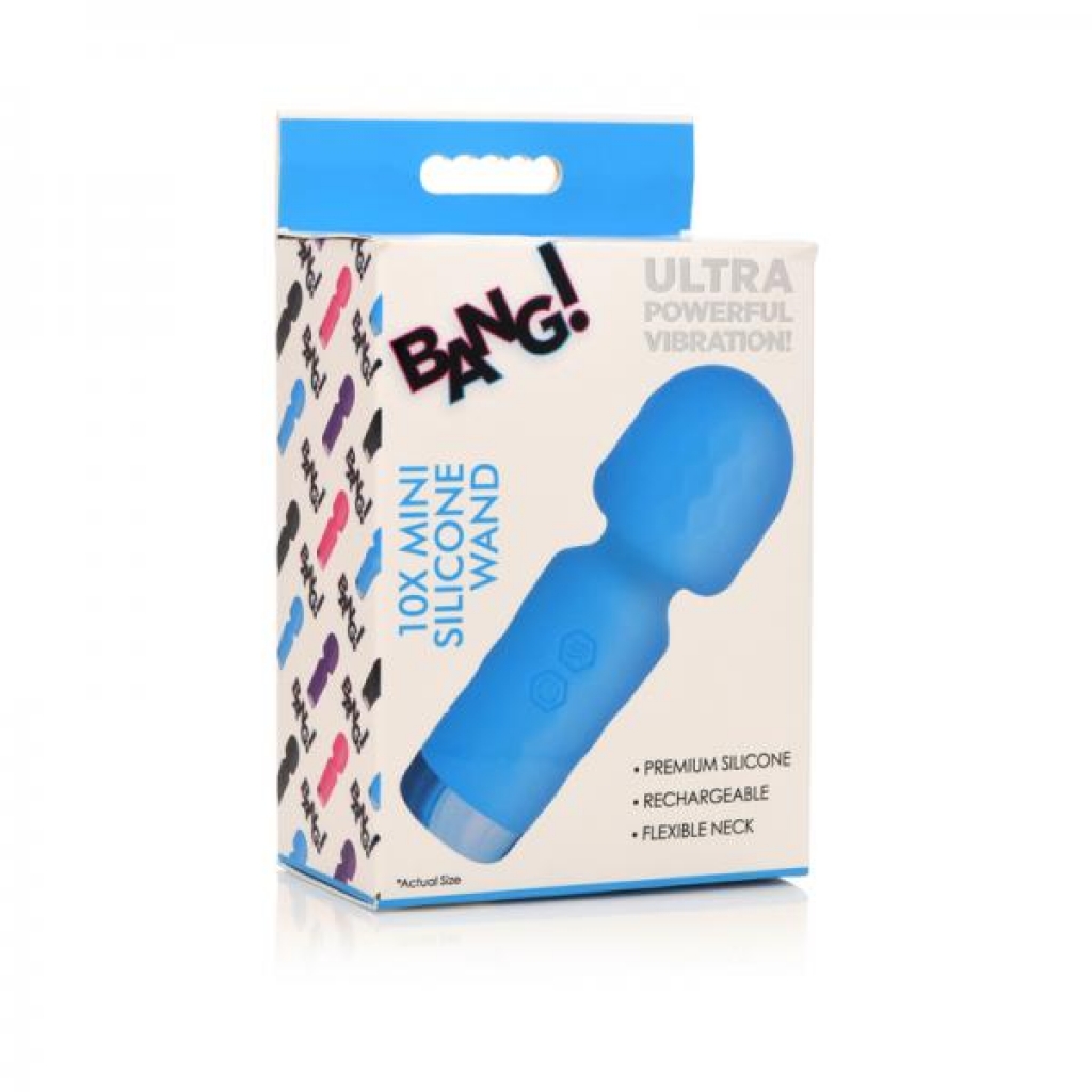 Bang! 10x Mini Silicone Wand - Discreet Pleasure