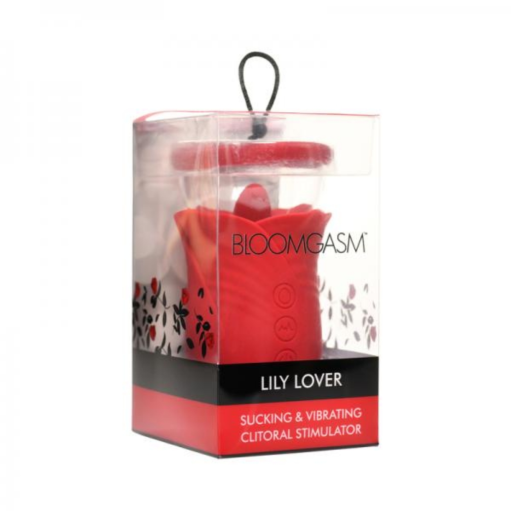 Bloomgasm Lily Lover Sucking & Vibrating Clitoral Stimulator - Xr Llc