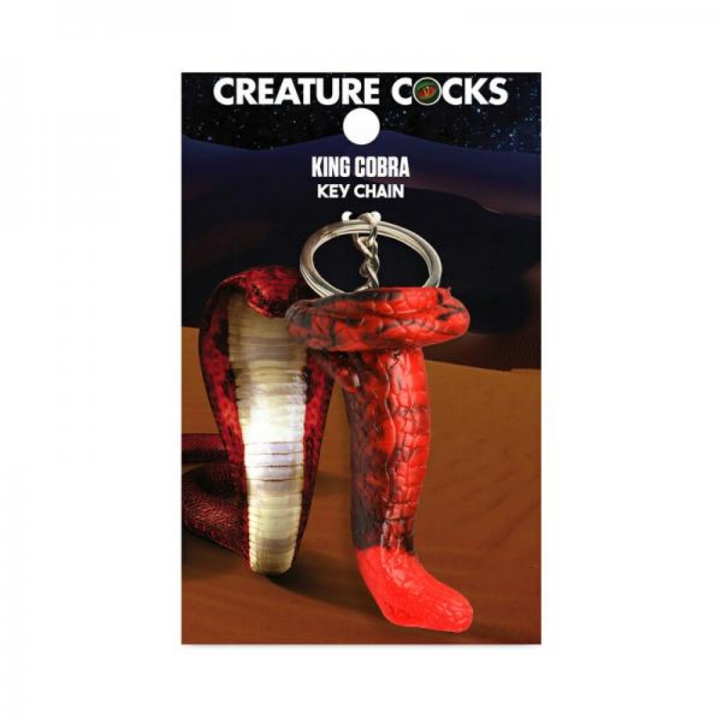 Creature Cocks King Cobra Silicone Keychain - Xr Llc