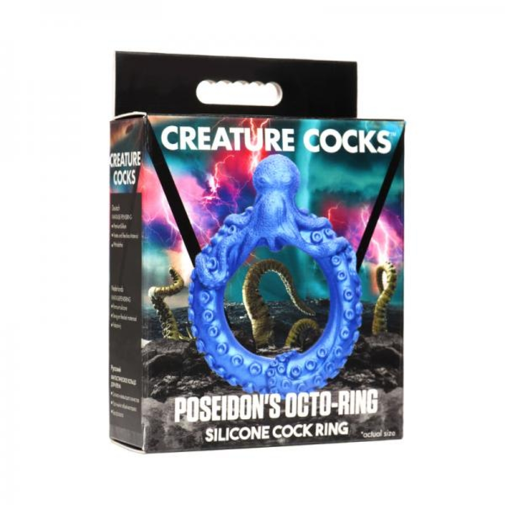 Creature Cocks Poseidon's Octo-ring Silicone Cock Ring - Xr Llc