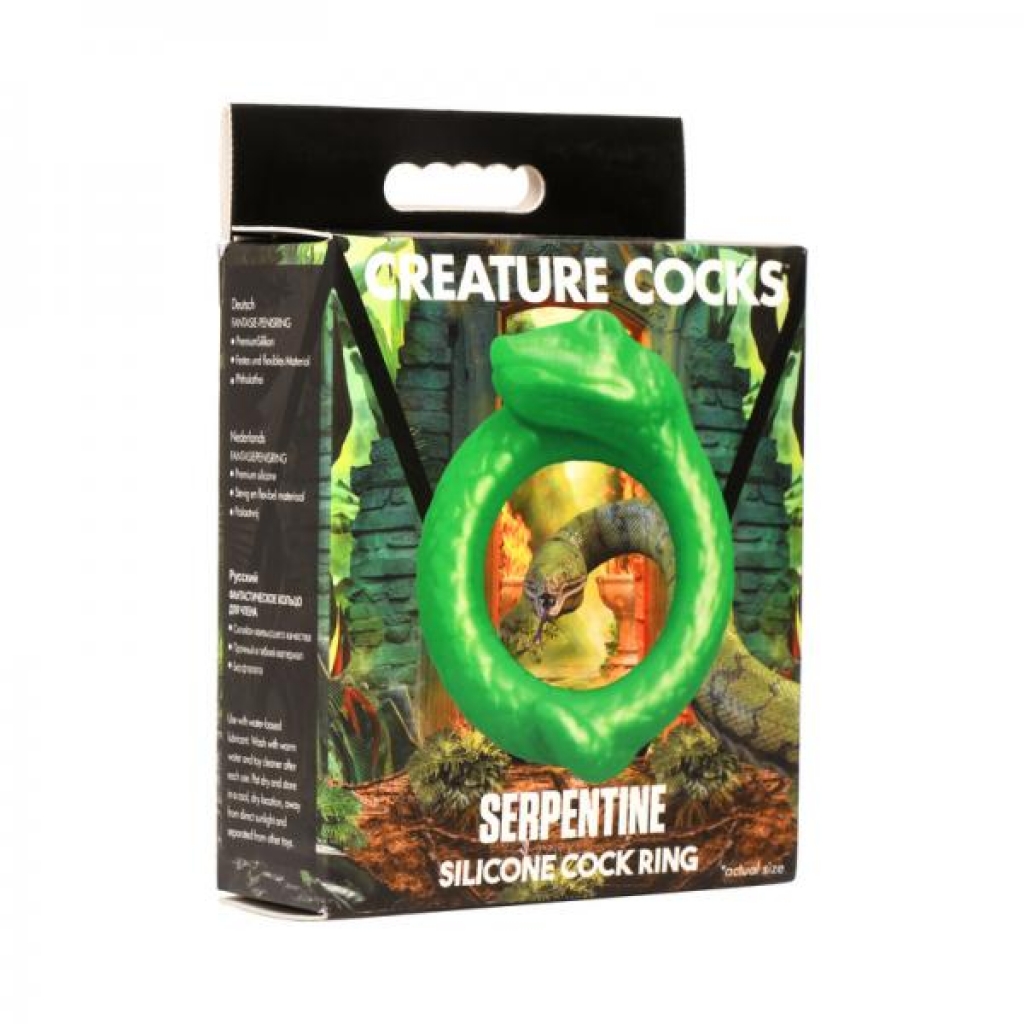 Creature Cocks Serpentine Silicone Cock Ring - Xr Llc