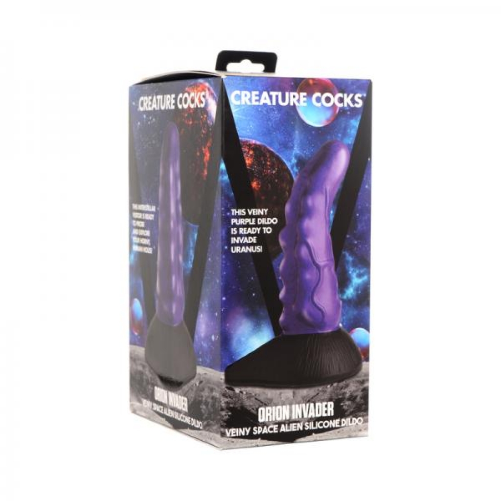 Creature Cocks Orion Invader Veiny Space Alien Silicone Dildo - Xr Llc