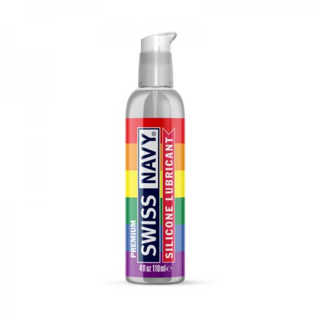 Swiss Navy Premium Silicone Pride Lubricant - 4oz