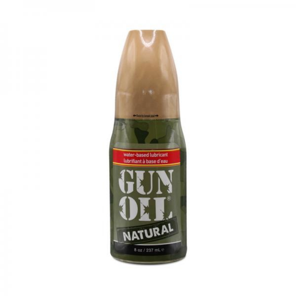 Gun Oil Natural Water-based Lubricant 8 Oz. - Empowered Products