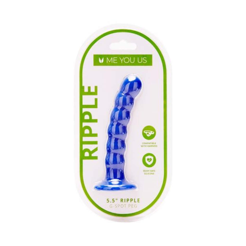 Me You Us 5.5 In. Ripple G-spot Peg