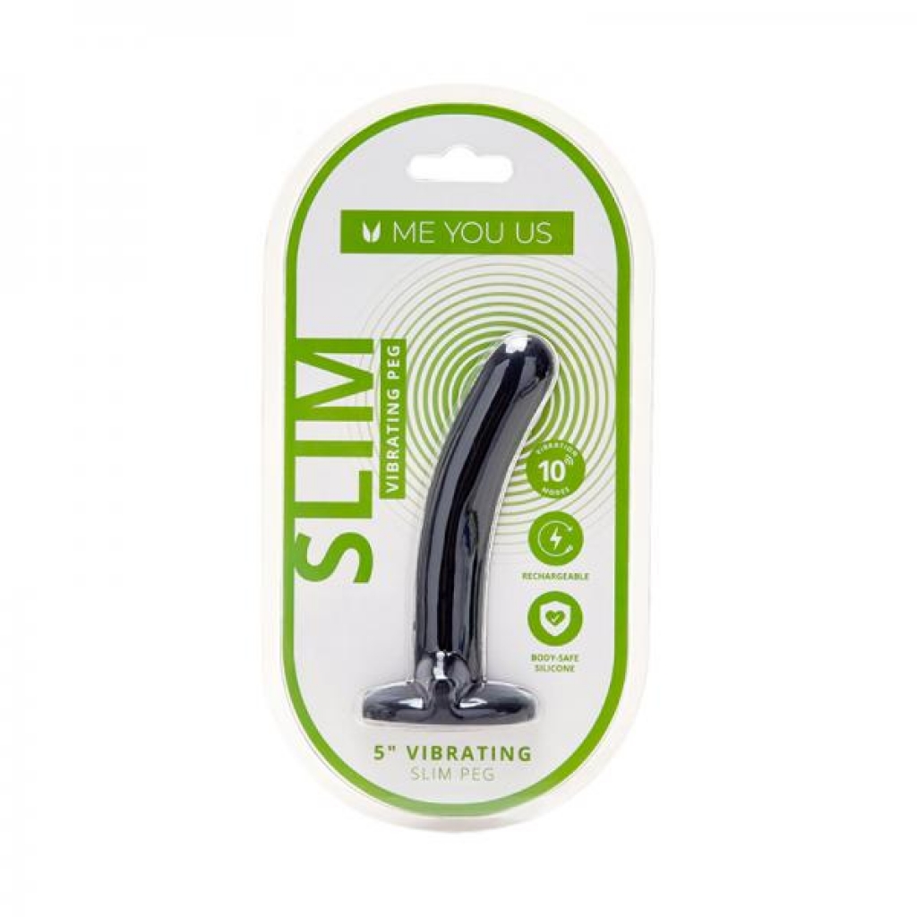 Me You Us 5 In. Vibrating Rechargeable Slim Beginners Peg - Simply Pleasure Ltd