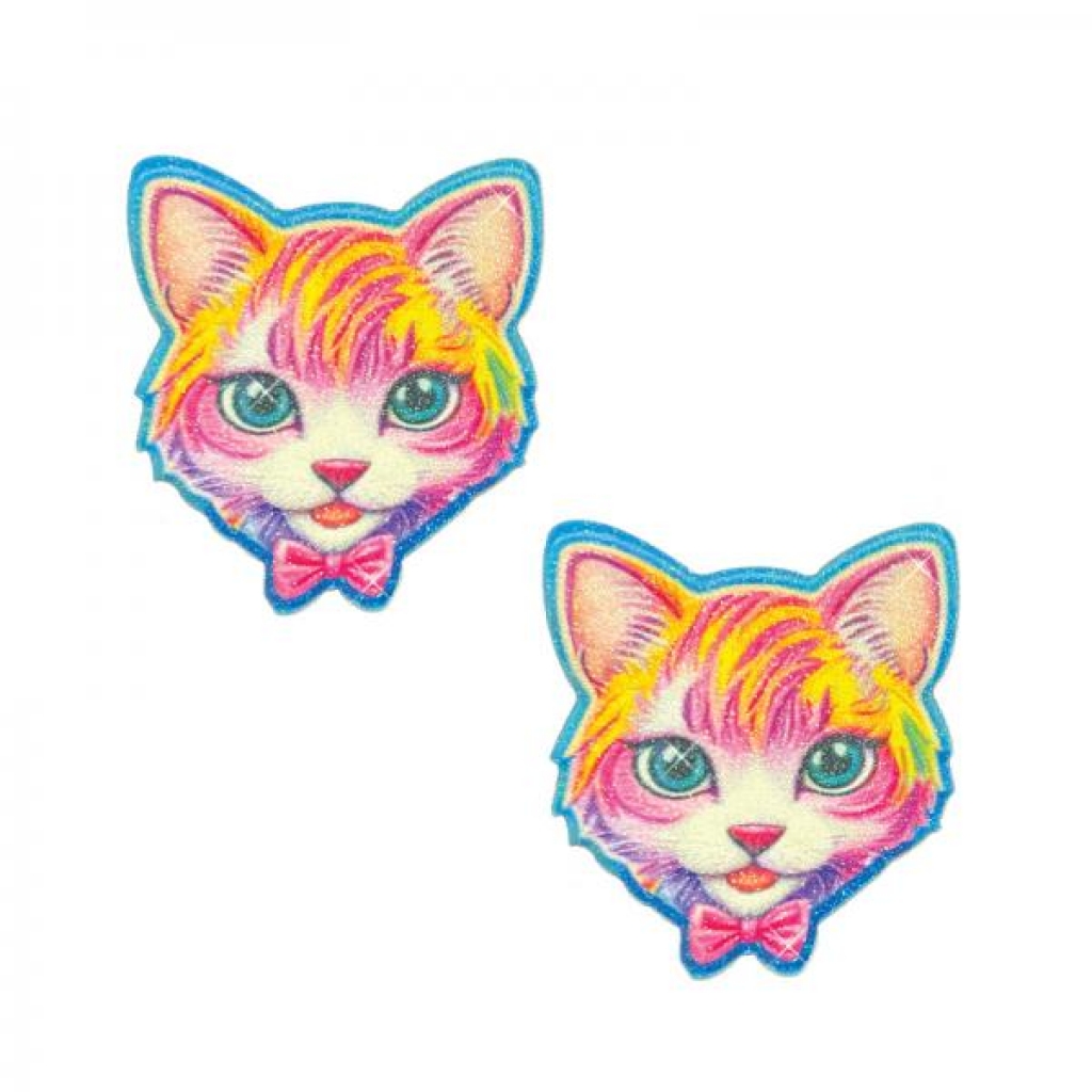 Neva Nude Glitter Purrfection Kitty Cat Nipple Pasties - Neva Nude Llc