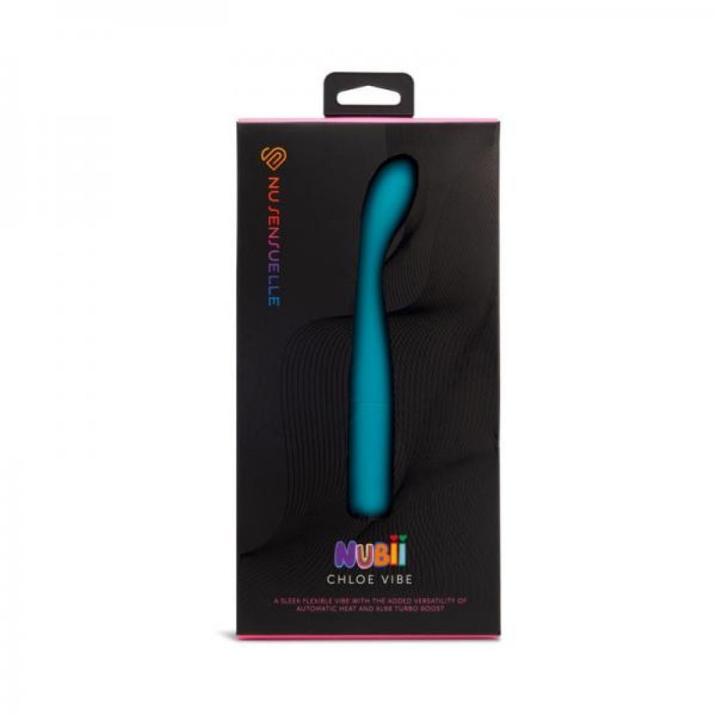 Nu Sensuelle Chloe Nubii Warming Slim G With Turbo Boost And Heat Blue - Novel Creations Usa Inc. Nu Sensuelle