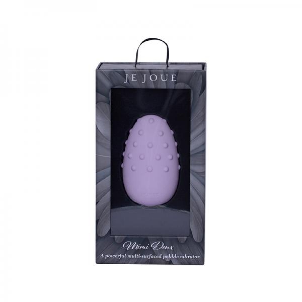 Je Joue Mimi Deux Double Sided Clitoral Vibrator - Lilac