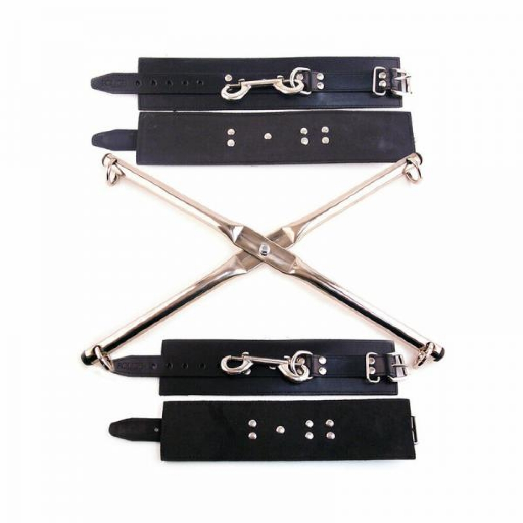 Rouge X-rod With Leather Cuffs - Black