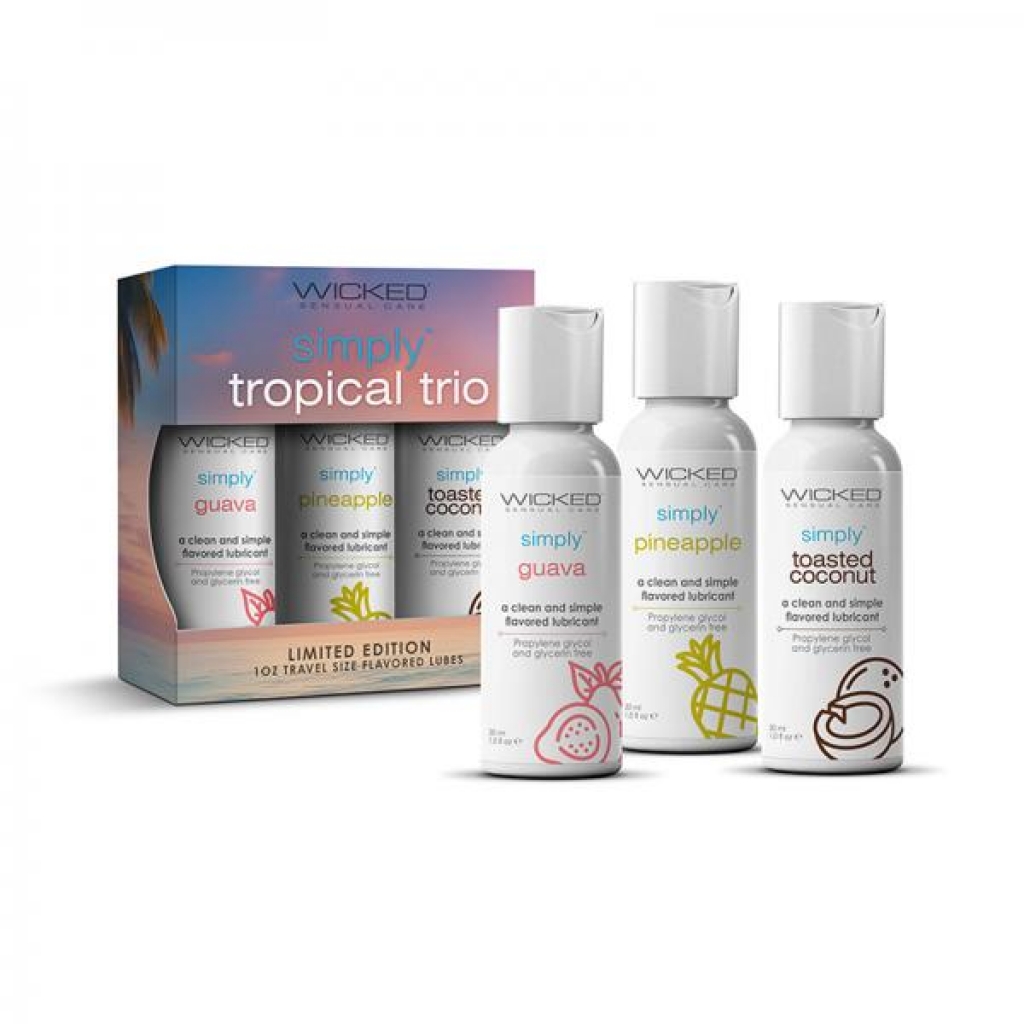 Wicked Simply Aqua Tropical Trio 1 Oz. - Sweet Tropical Escape