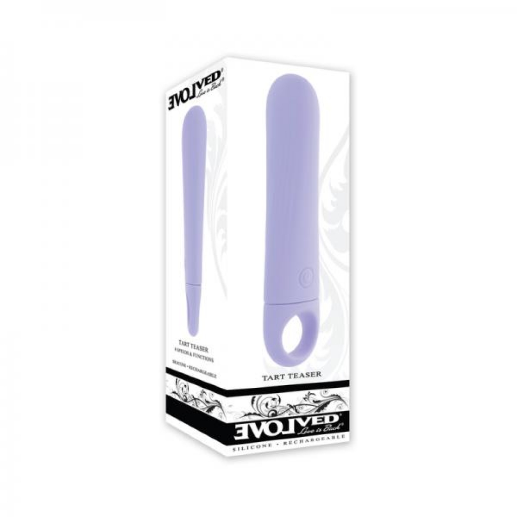 Evolved Tart Teaser Rechargeable Vibrating Vibe Silicone Purple - Evolved Novelties