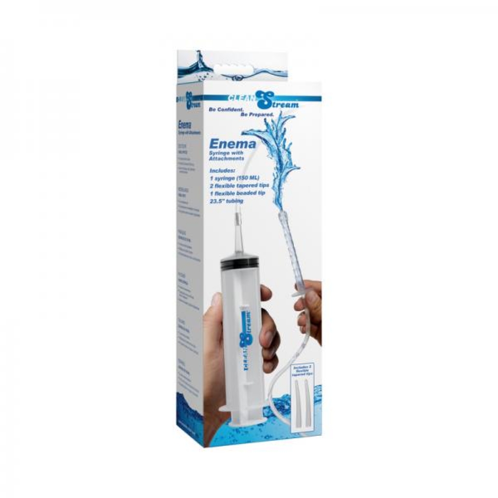 Cleanstream Enema Syringe With Attachments - Xr Llc