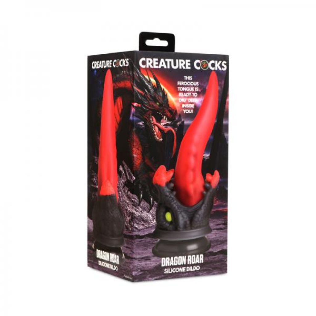 Creature Cocks Dragon Roar Silicone Dildo - Xr Llc