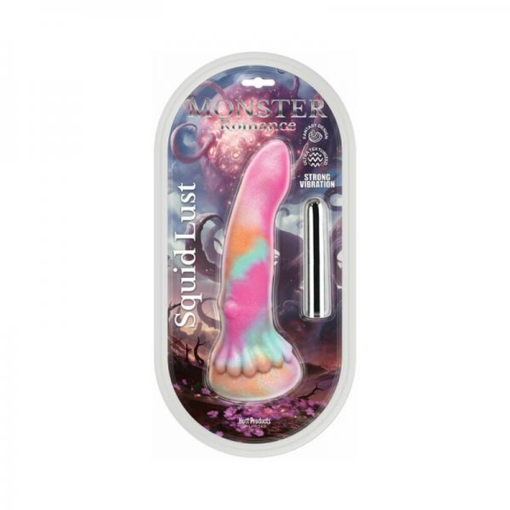 Monster Romance Squid Lust with Vibrating Bullet Silicone Dildo