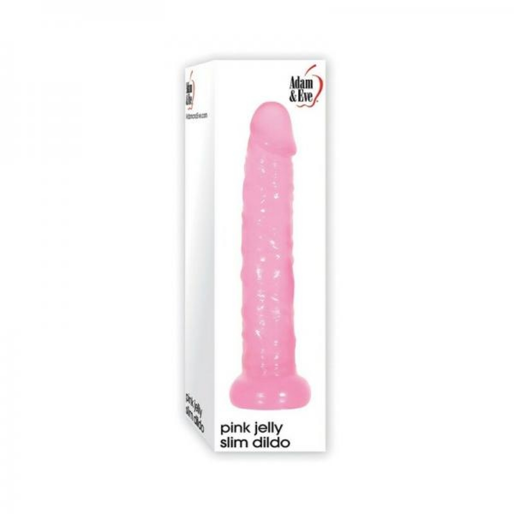 Pink Jelly Slim Dildo for Ultimate Pleasure