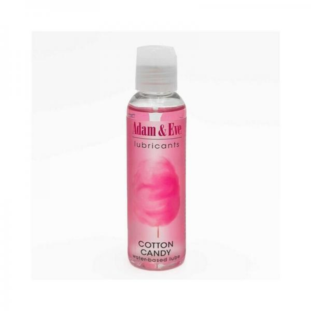 Adam & Eve Flavored Lubricant - Cotton Candy 4 Oz.