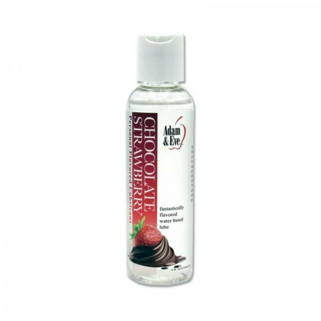 Adam & Eve Flavored Lubricant - Chocolate Strawberry, 4 Oz.