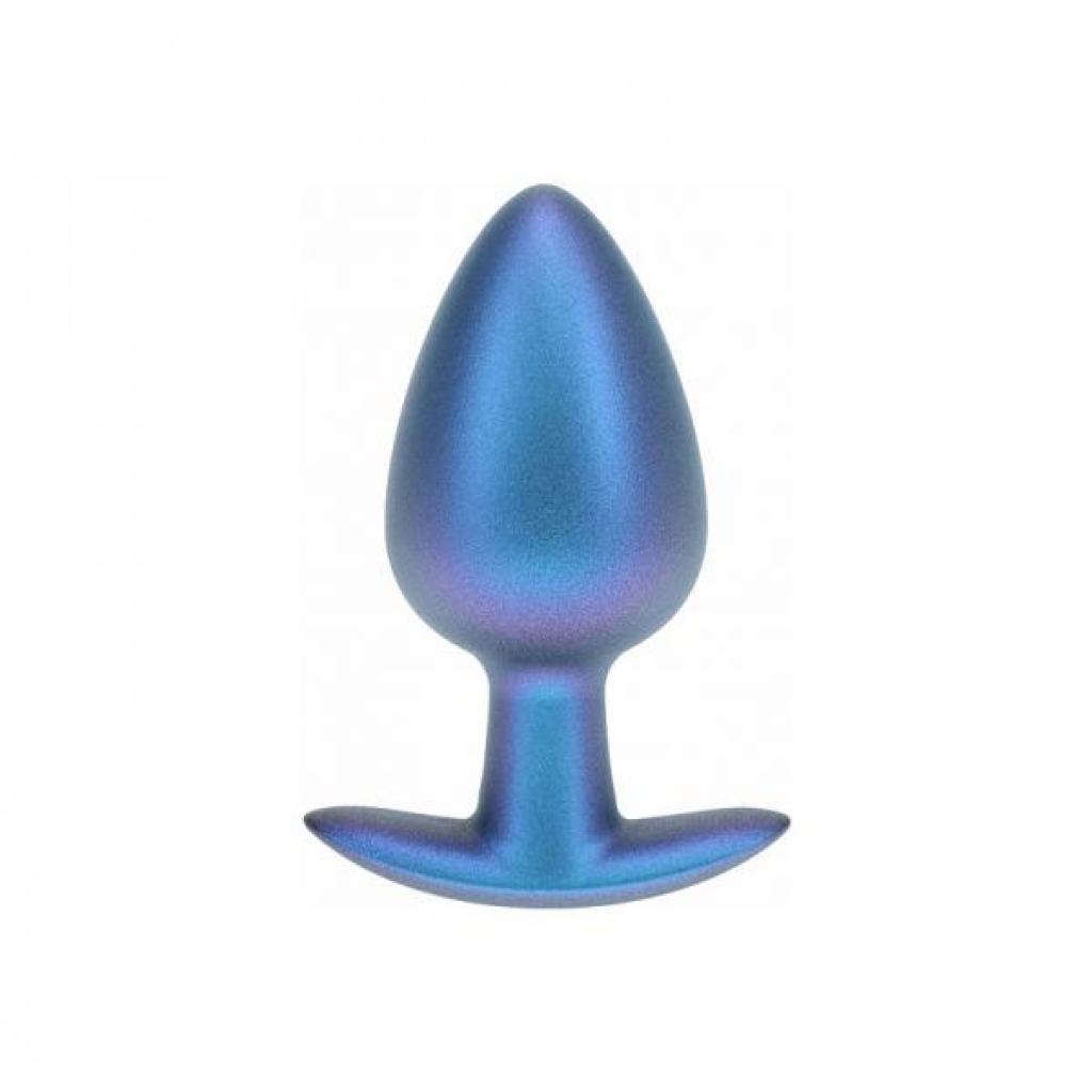 Ouch! Smooth Silicone Anal Plug Large - Luxurious Pleasure in Blue