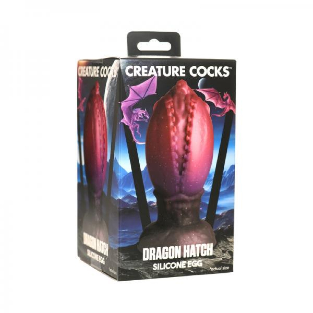 Creature Cocks Dragon Hatch Silicone Egg - Large