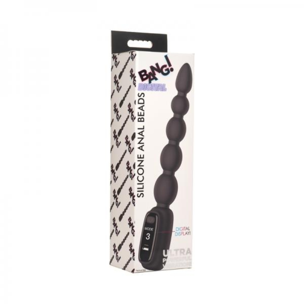 Bang! Digital Silicone Anal Beads for Ultimate Stimulation