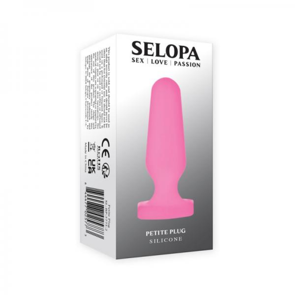 Selopa Petite Plug Silicone Pink - Evolved Novelties