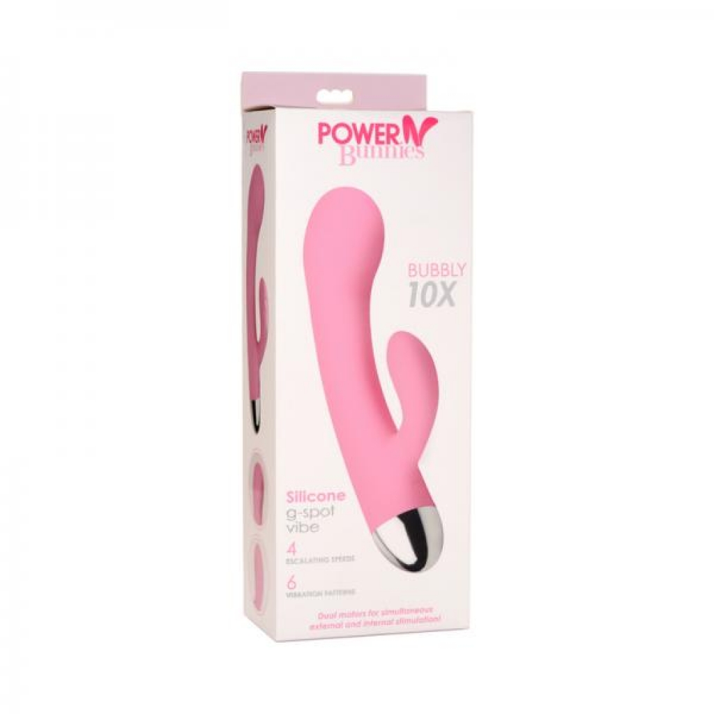 Power Bunnies Bubbly 10x Silicone G-spot Vibe