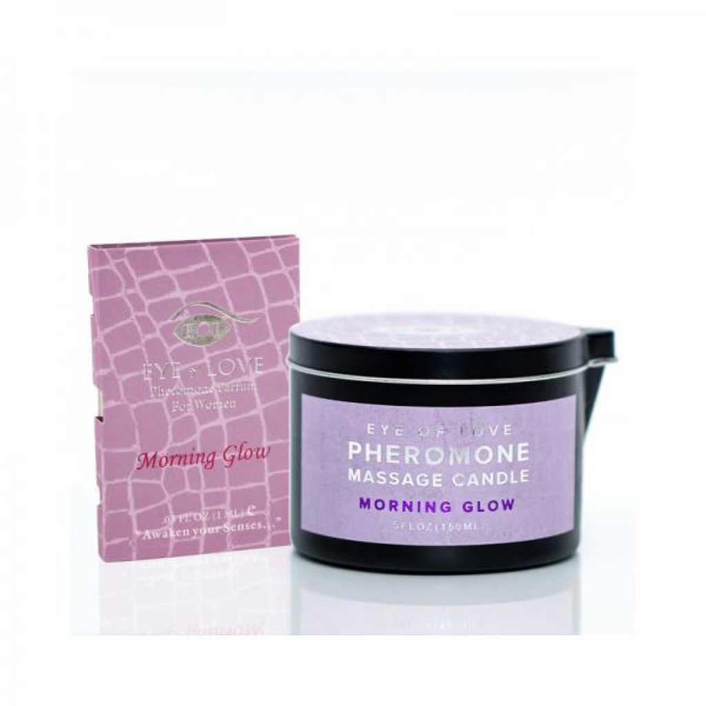 Eye Of Love Morning Glow Attract Him Pheromone Massage Candle - A&r Naturelles Inc Eye Of Love