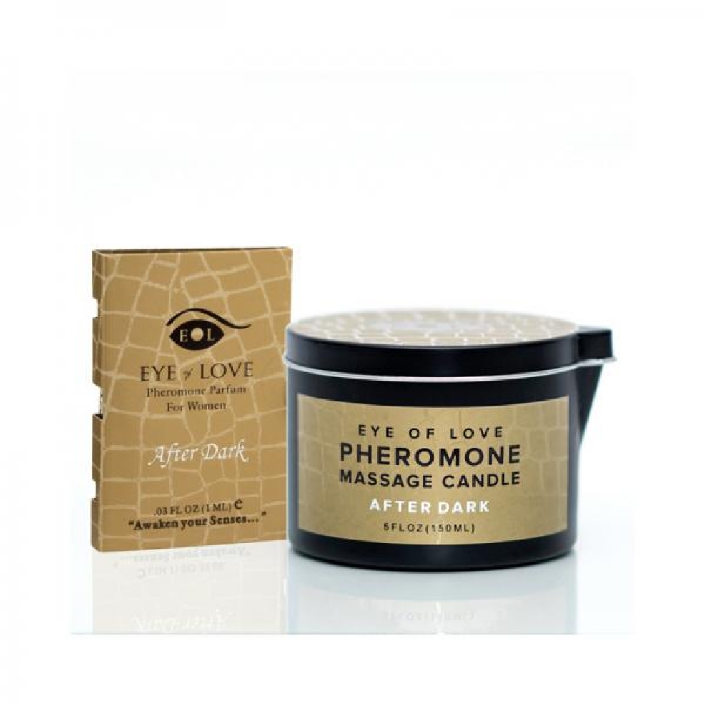 Eye Of Love After Dark Attract Him Pheromone Massage Candle - A&r Naturelles Inc Eye Of Love