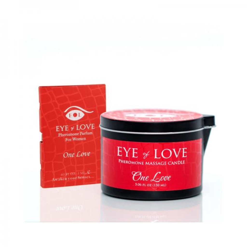 Eye Of Love One Love Attract Him Pheromone Massage Candle - A&r Naturelles Inc Eye Of Love