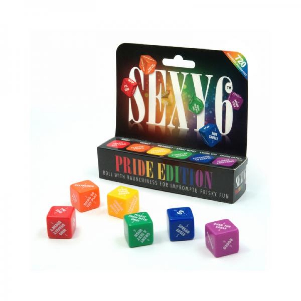 Sexy 6 Pride Edition Dice Game - Creative Conceptions Llc