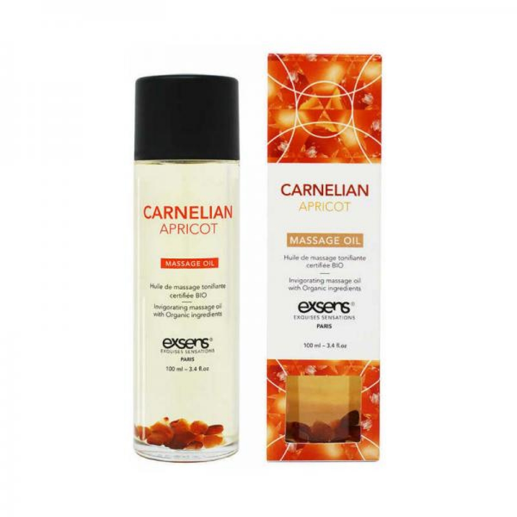 Exsens Massage Oil Carnelian Apricot 3.4 Oz. - Laboratorie Kemesys (exsens/technic)