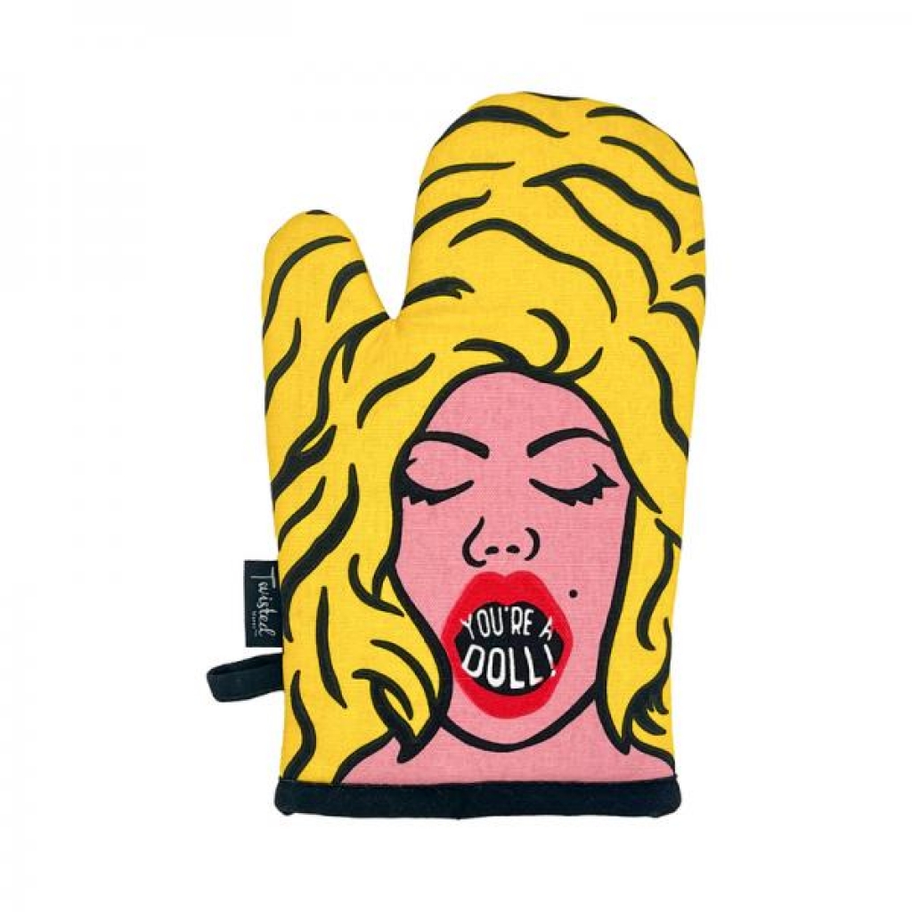 Twisted Wares You're A Doll Oven Mitt - Twisted Products, Ltd.