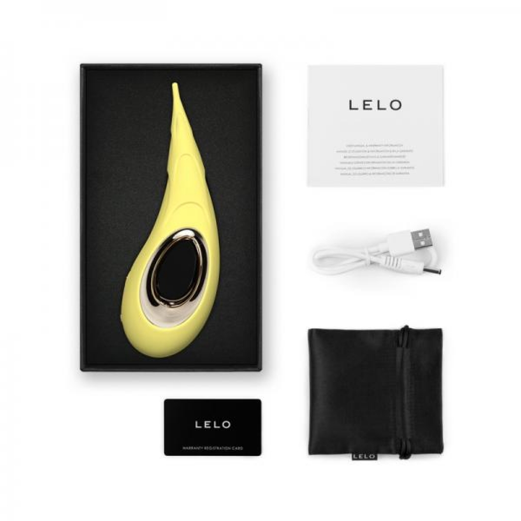 LELO DOT™ Cruise Clitoral Stimulator - Lemon Sorbet