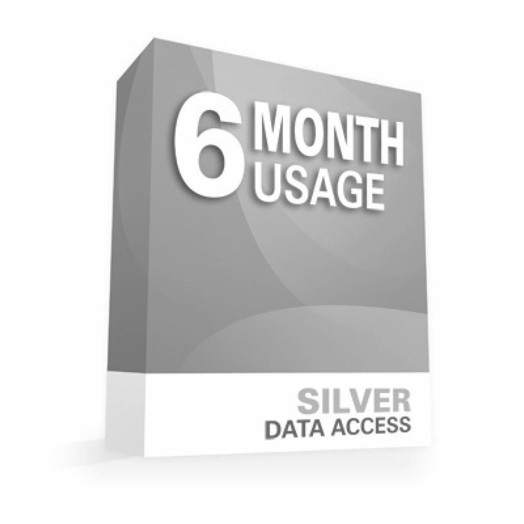 Silver Data Feed Access - Six Months Usage