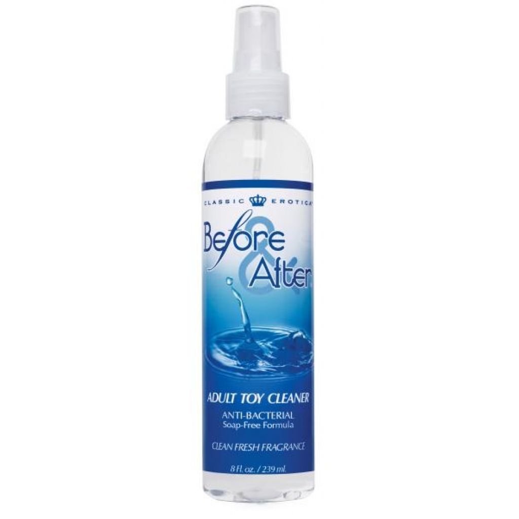 Before and After Anti-Bacterial Adult Toy Cleaner - 8oz Spray