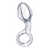 Devi Glass Plug Clear - Elegant and Stimulating Anal Play Tool