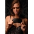 Le Boheme Satin Blindfold - Black