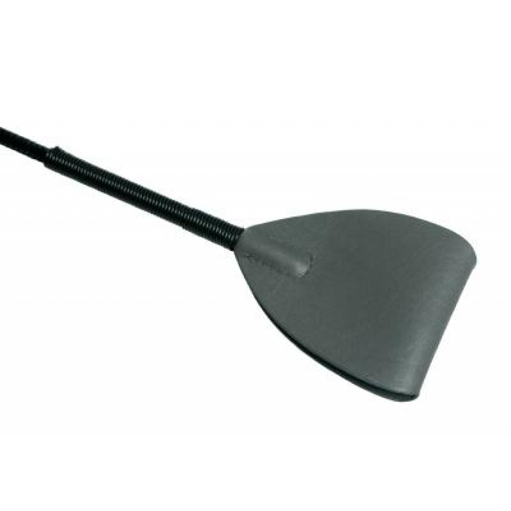 Grey Leather Riding Crop