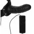 Deluxe Vibro Erection Assist Hollow Silicone Strap-On