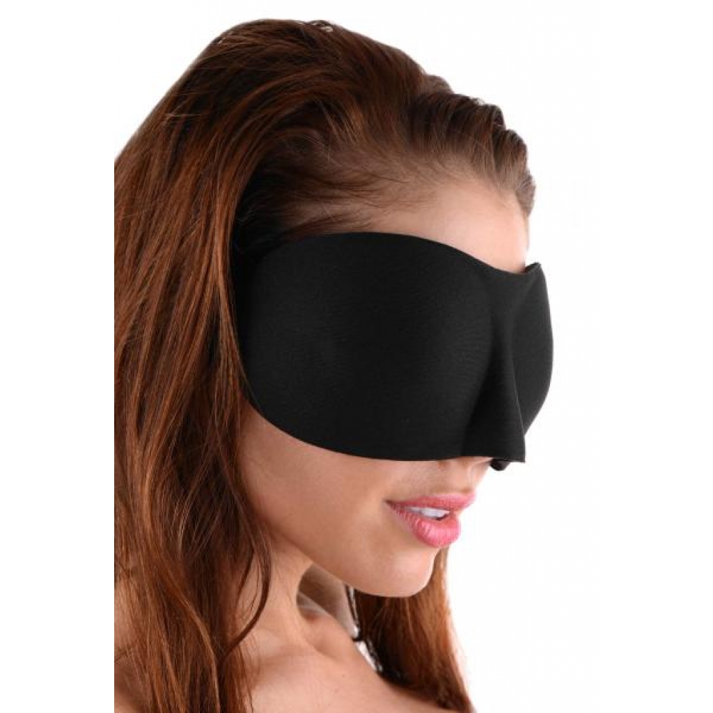 Frisky Deluxe Black Out Blindfold - Sensory Play Essential