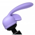 Fluttering Kiss Dual Stimulation Wand Attachment - Purple