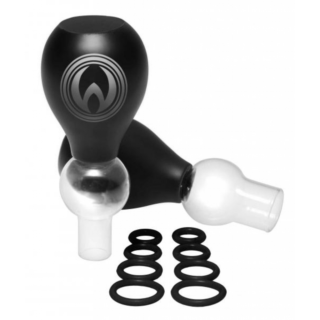 Nipple Amplifier Bulbs with O-Rings - Intense Sensations