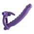 Double Delight Dual Penetration Vibrating Rabbit C Ring