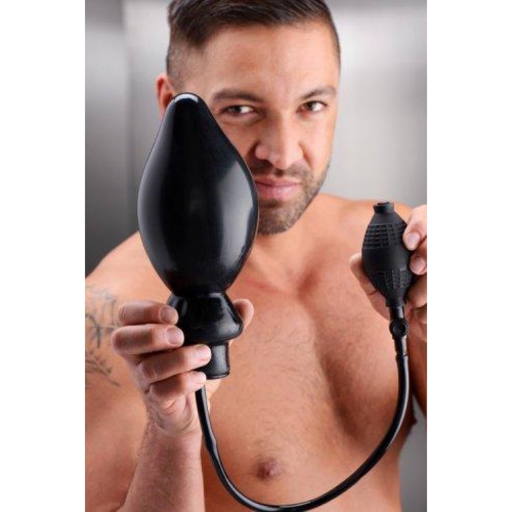 Expand XL Inflatable Anal Plug Black