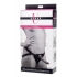 Sutra Fleece Lined Strap-On Vibrator Pouch - Black