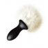 Tailz Bunny Tail Anal Plug - Black