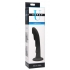 Strap U Ripples Silicone Strap-On Harness Dildo - Black